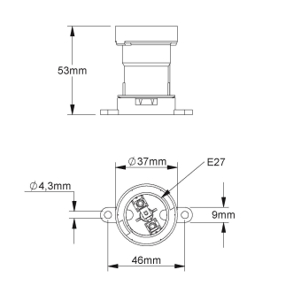 Kleinhuis Illuminations-Fassung   82B/13 