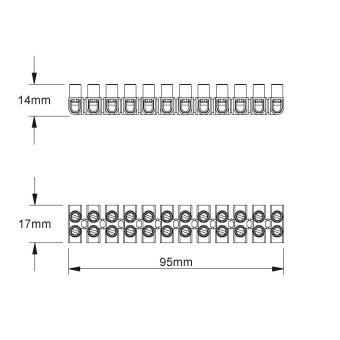 Kleinhuis Anschlussklemme 1-4qmm   129.0 