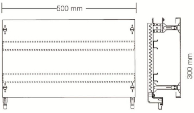 STRIE Kombi-Set 2-Feldbreit mit   ED92KA 