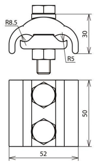 DEHN Parallelverbinder            306101 