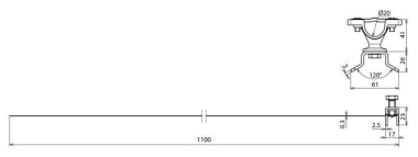 DEHN Leitungshalter für           275330 