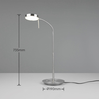 TRIO Tischleuchte 12W 1400lm   523310107 