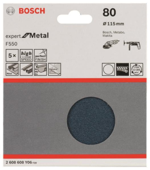 Bosch 5Schleifblatt F550      2608608Y06 