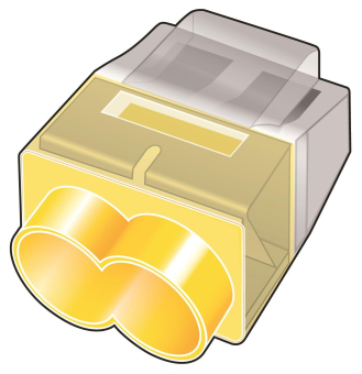 Hellermann HCPM-2-Blister-PC-CL/YE (20) 