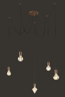 Trio Pendell.CORD,5xE27        310100562 