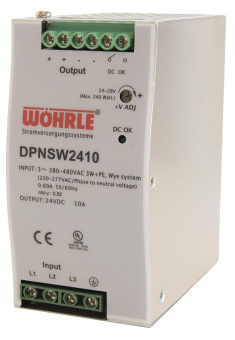 Wöhrle Schaltnetzgerät 24V DC  DPNSW2410 