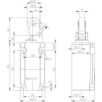 Siemens 3SE51120CE01 SIRIUS Pos.Schalter 