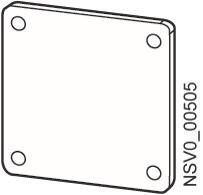 SIEM BD2-APO Adapterplatte    BVP:203258 