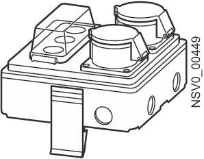 SIEM Abgangskasten 16A BD2-   BVP:047167 