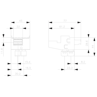 SIEM AS-I Anbaumodul zur vor- 3RA6970-3F 