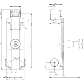 SIEM Sicherheits-Pos.-     3SE5312-0SF12 