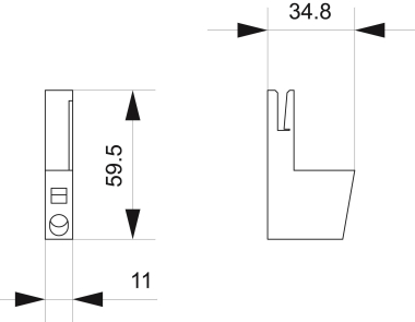 SIEM PE-ABGRIFF, Anschluss   3RA6870-3AC 