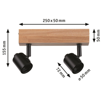 Paulmann Spotlights Arvid max.     66771 