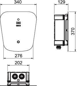 OBO WB AC BL SPD Wallbox Basic Protect 