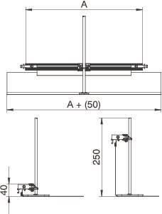OBO OKA-G60040240ES Kanalendstück 