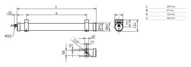 NORKA LUGANO m600 -1740lm,    7762803421 
