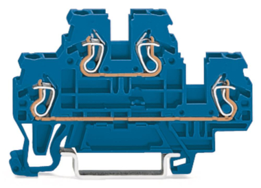 WAGO 870-504 Doppelstockklemme, 