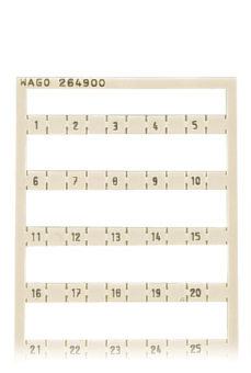 WAGO 264-900 Mini-WSB-Beschriftungs- 
