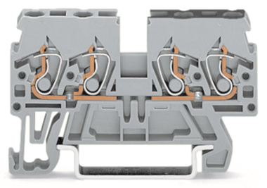 WAGO 870-826 Doppeldurchgangsklemme,2,5 