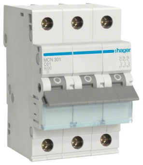 Hager Leitungsschutzschalter      MCN301 
