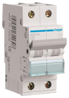 Hager Leitungsschutzschalter      MBN206 