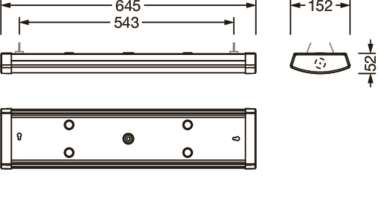 Siteco Wannenle. Siluette21 51LN12MDM20A 