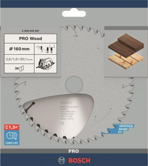 Bosch Kreissägeblatt Optiline 2608640597 
