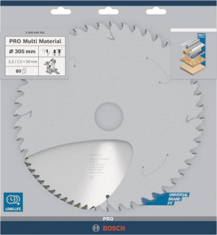 Bosch Spezial-Alu-Sägeblatt   2608640452 