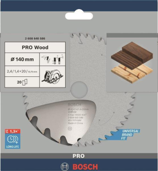 Bosch Kreissägeblatt Optiline 2608640586 
