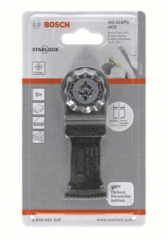 Bosch HCS 5Tauchsägeblatt AIZ 2608661626 