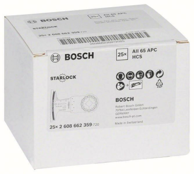 Bosch Tauchsägeblatt HCS AIZ  2608662359 
