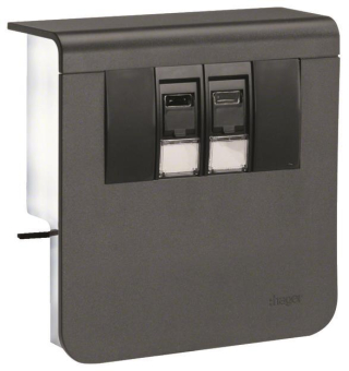 Hager Geräteträger Daten  SL200809079011 