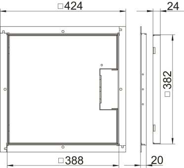 OBO RKS V3 20 Rahmenkassette 