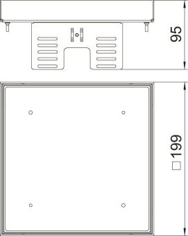OBO RKN2 UZD3 4VS25 Quadratische 