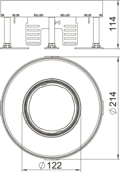 OBO RKFR2 4 SL2V2 25 Schwerlastkassette 