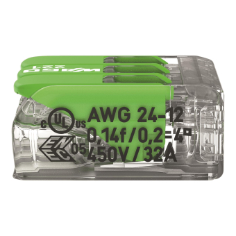 WAGO 221-423 Verbindungsklemme m.Hebel 