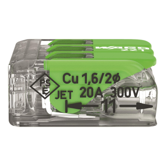 WAGO 221-423 Verbindungsklemme m.Hebel 