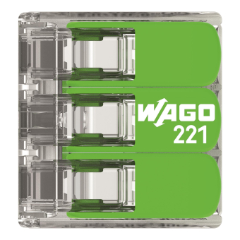WAGO 221-423 Verbindungsklemme m.Hebel 