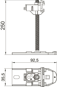 OBO OKA NEVE 250 Nivelliereinheit 