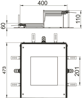OBO OKA-W A 6050 4 Anbaueinheit f.OKA-W 
