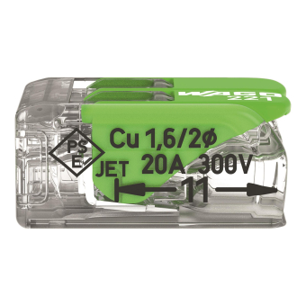 WAGO 221-422 Verbindungsklemme m.Hebel 