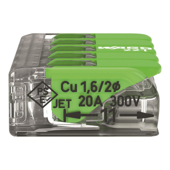 WAGO 221-425 Verbindungsklemme m.Hebel 