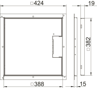OBO RKS V3 15 Rahmenkassette 