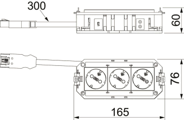 OBO UTC3 G W2OR1 Uniträger Connect GST18 