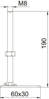 OBO RK NEV2 190 Nivelliereinheit 