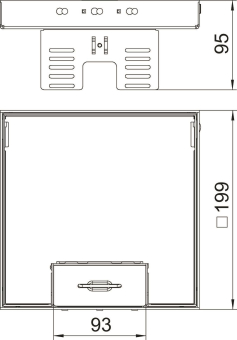 OBO RKSN2 UZD3 4VS25 Quadratische 