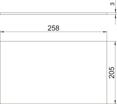 OBO DUG B 6 Blinddeckel f.GES6 in 