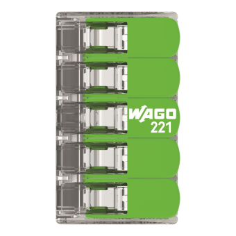 WAGO 221-425 Verbindungsklemme m.Hebel 