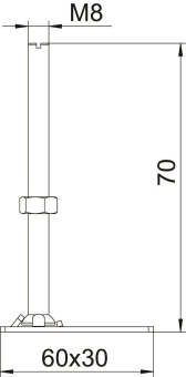 OBO RK NEV2 70 Nivelliereinheit 
