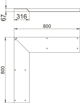 OBO AIKF IAE 25070 Inneneck-Blinddeckel 